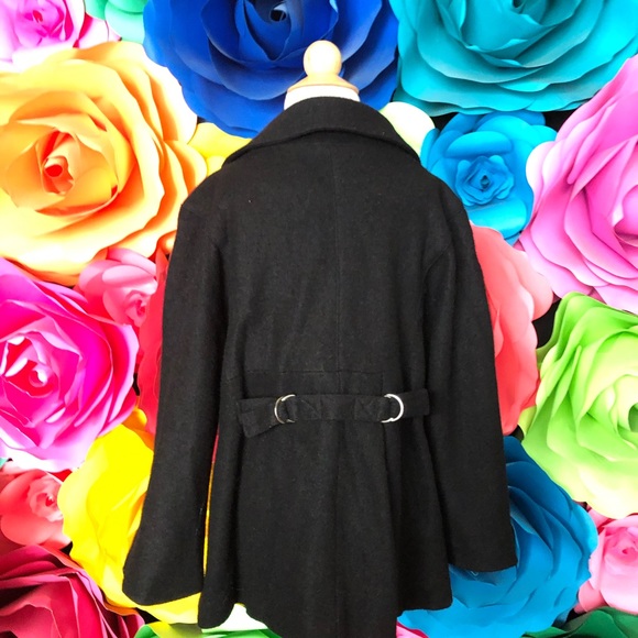 Black cute jacket 70 wool 30 polyester - Picture 3 of 7